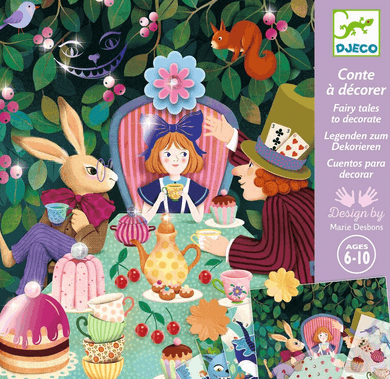 Djeco In Wonderland Fairy Tale Decorate Set Art & Craft