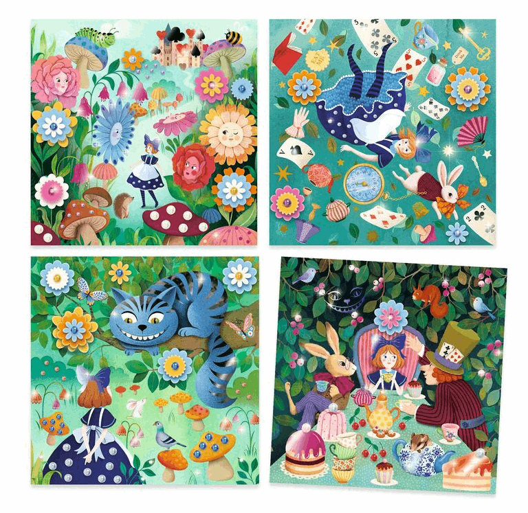 Djeco In Wonderland Fairy Tale Decorate Set Art & Craft