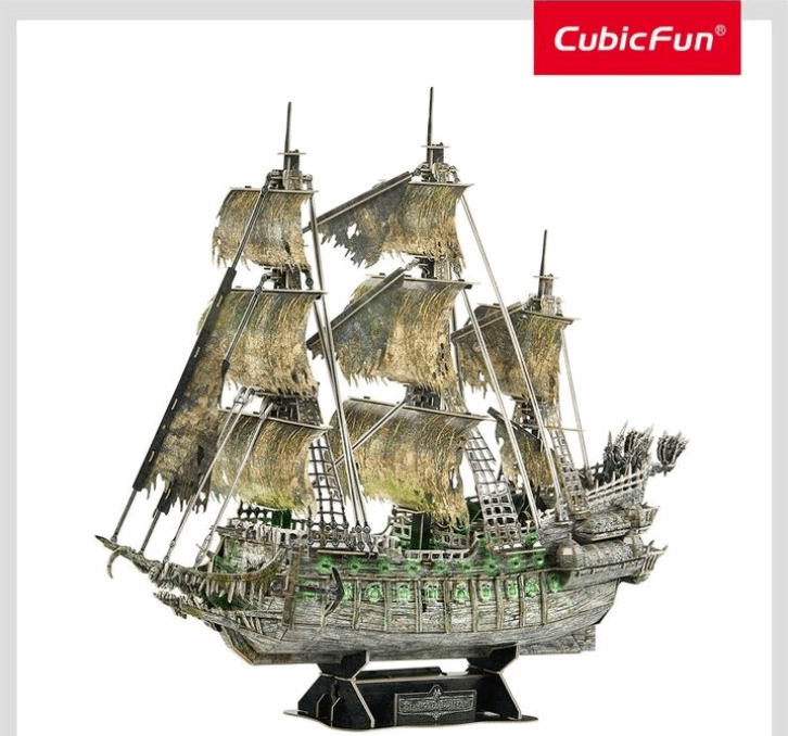 CubicFun LED Flying Dutchman 3D Puzzle 360pc puzzle