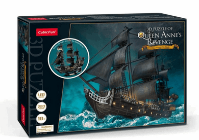 CubicFun Queen Anne's Revenge LED360pc puzzle