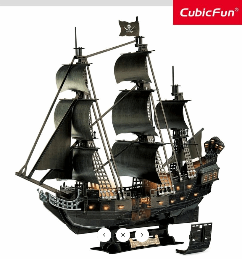 CubicFun Queen Anne's Revenge LED360pc puzzle
