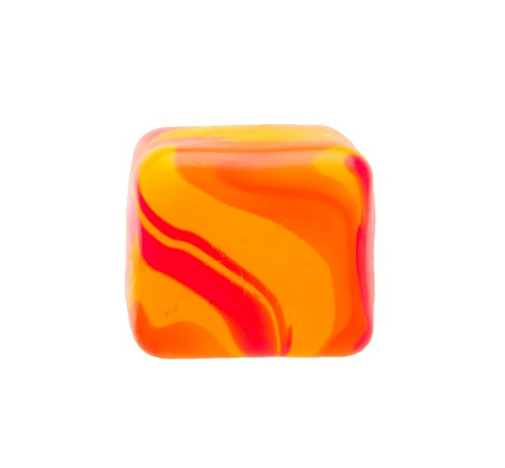 Schylling Nee Doh Nice Cube Swirl Orange 20 Sensory Needs