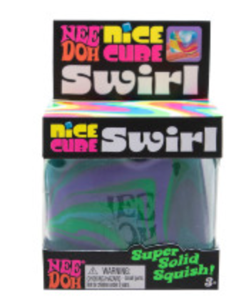 Schylling Nee Doh Nice Cube Swirl Sensory Needs