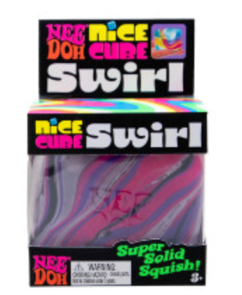 Schylling Nee Doh Nice Cube Swirl Sensory Needs
