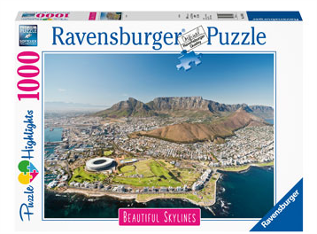 Beautiful Skylines Cape Town 1000pc Ravensburger Puzzle