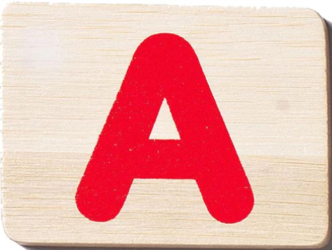 EverEarth Toys Personalised Name Train Letter Aa Train