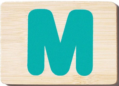 EverEarth Toys Personalised Name Train Letter Mn Train
