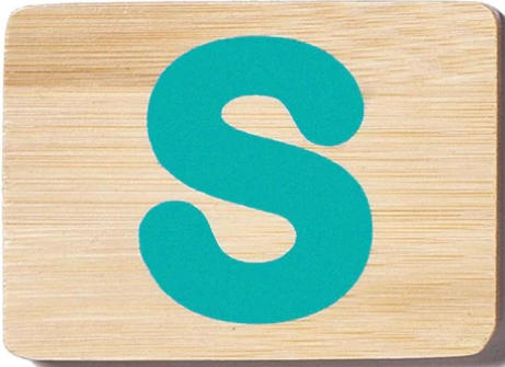 EverEarth Toys Personalised Name Train Letter Ss Train