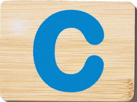 EverEarth Toys Personalised Name Train Letter Cc Train