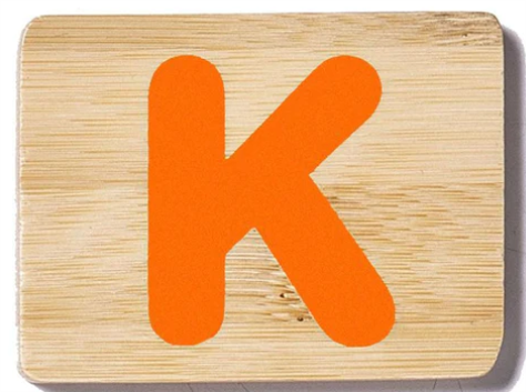 EverEarth Toys Personalised Name Train Letter Kk Train