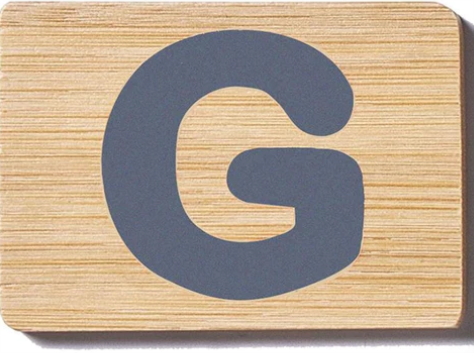 EverEarth Toys Personalised Name Train Letter Gg Train