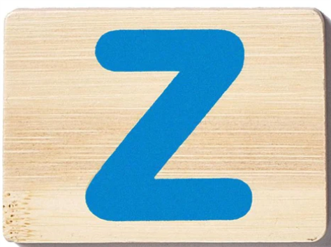 EverEarth Toys Personalised Name Train Letter Zz Train