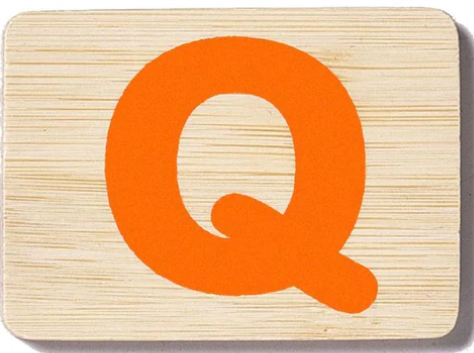 EverEarth Toys Personalised Name Train Letter Qq Train