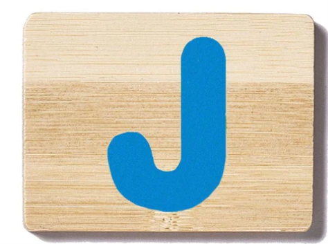 EverEarth Toys Personalised Name Train Letter Jj Train
