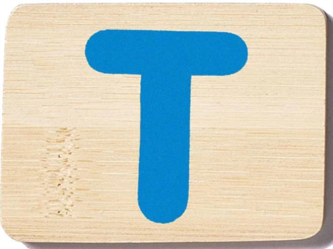 EverEarth Toys Personalised Name Train Letter Tt Train