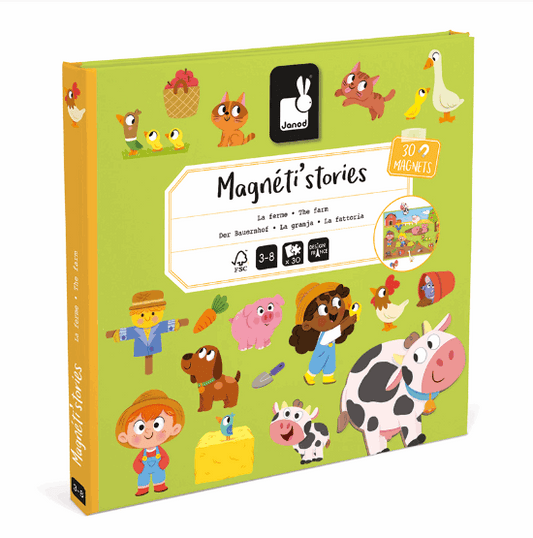 Janod Magnetic Story Farm