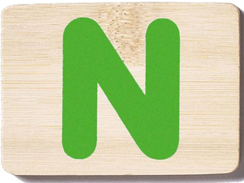 EverEarth Toys Personalised Name Train Letter Nn Train