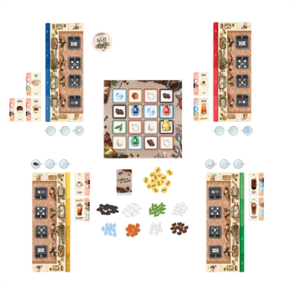 Coffee Rush by Korea Board Games Board Game