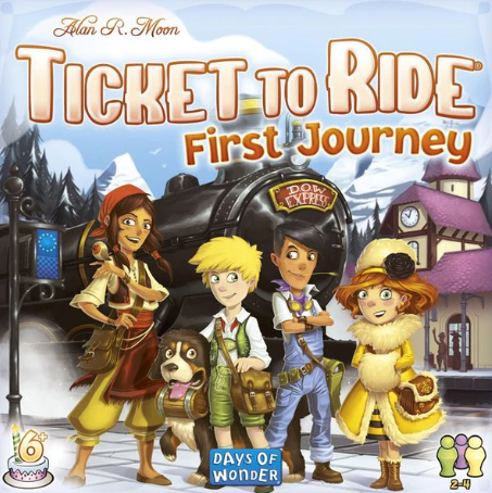 Ticket To Ride Europe First Journey Game