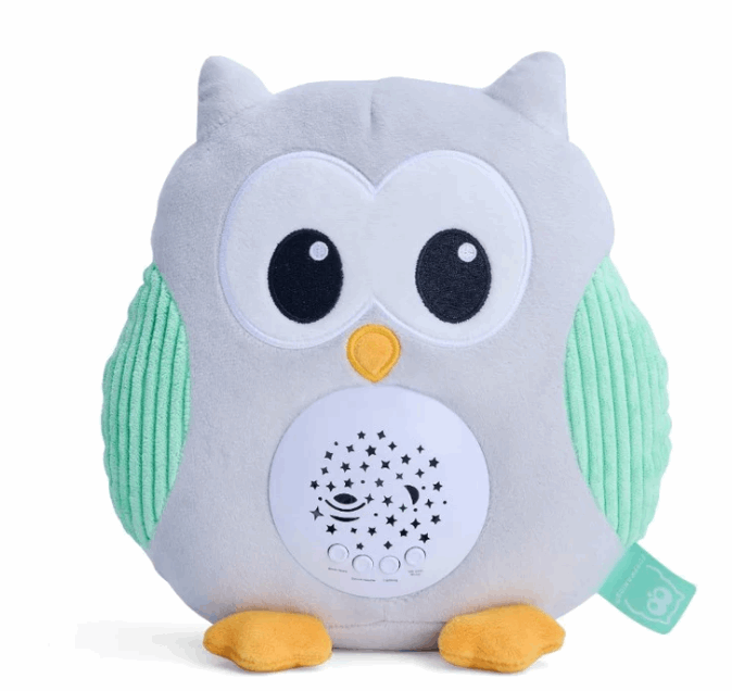 EurekaKids Musical Owl Baby Activity Toys
