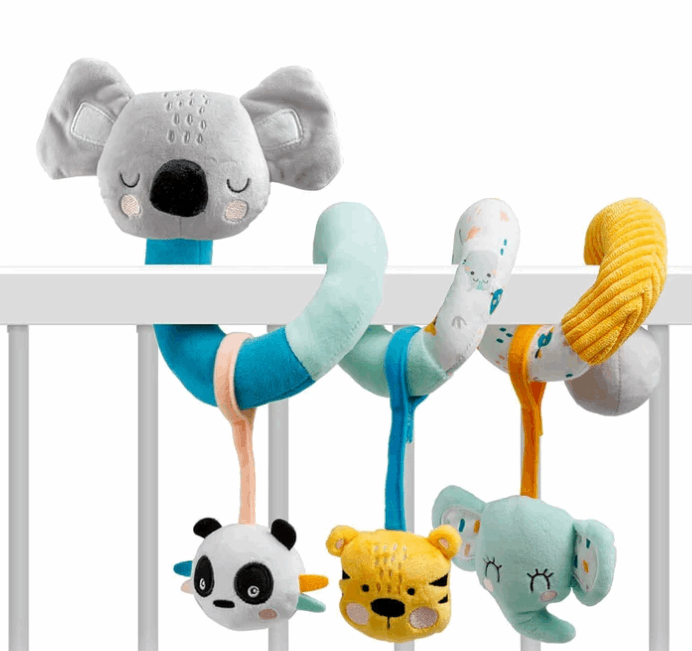 EurekaKids CuCu Spiral Baby Activity Toys