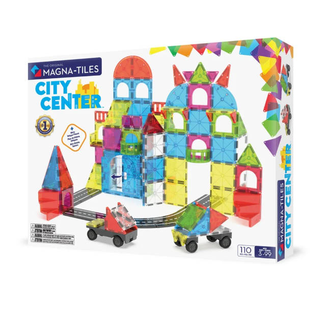 Magna Tiles City Centre 110pc magnetic tiles