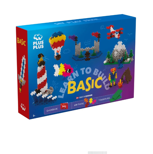 Plus Plus Learn To Build Basic 600pc