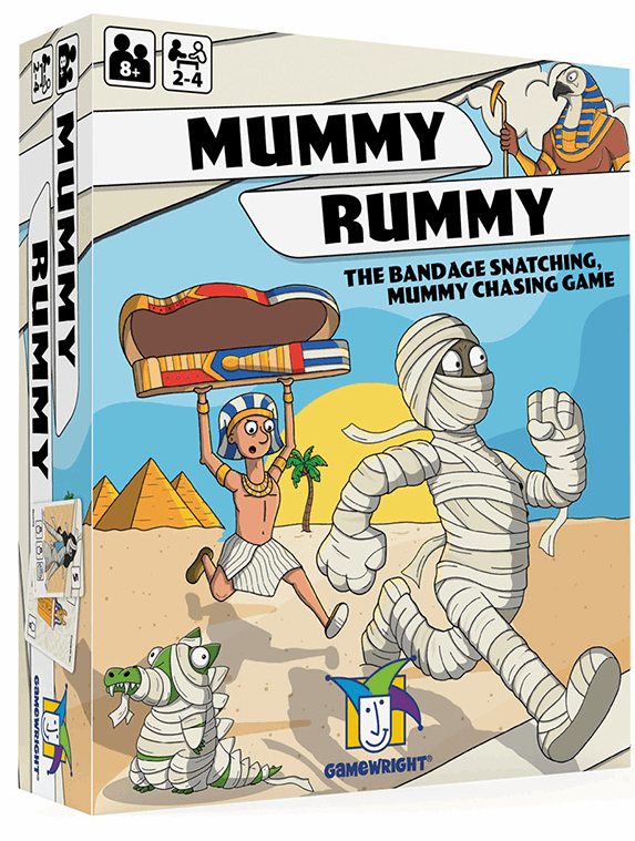 Gamewright Mummy Rummy 30th Anniversary Edition Card Game