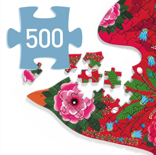 Djeco Puzz'Art Bird 500pc Puzzle