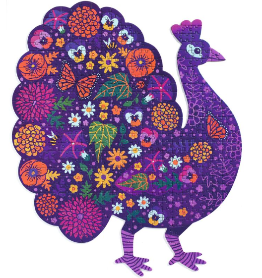 Djeco Puzz'art Peacock 500pc Puzzle