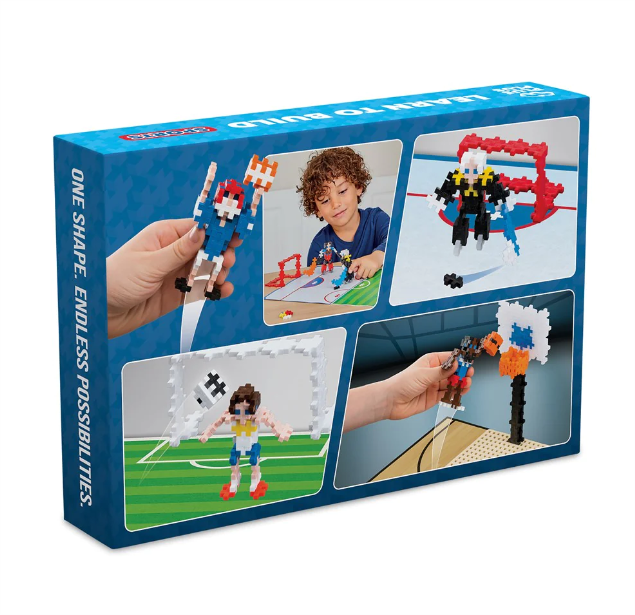 Plus-Plus Learn To Build Sports 600pc Set Construction