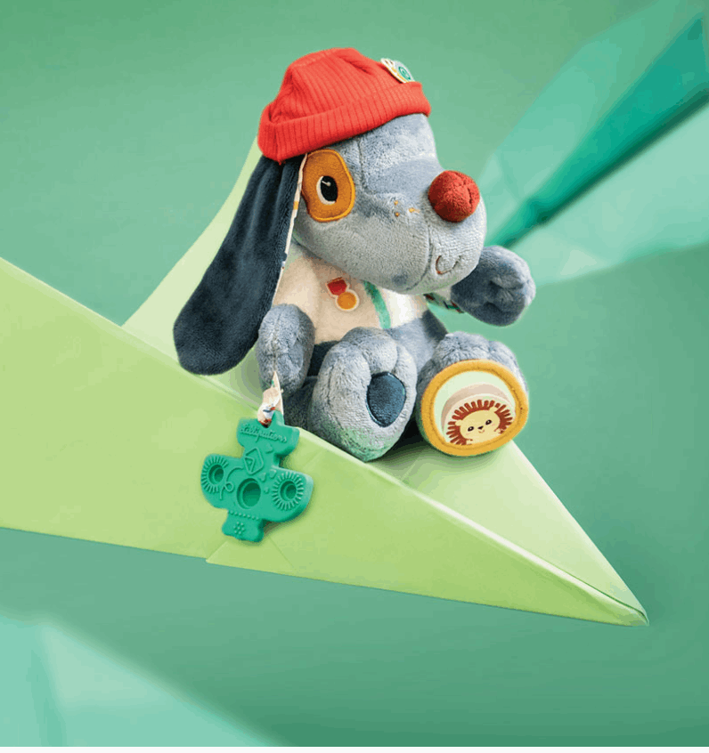 Lilliputiens Jules Dog Multi Activity Baby Activity Toys