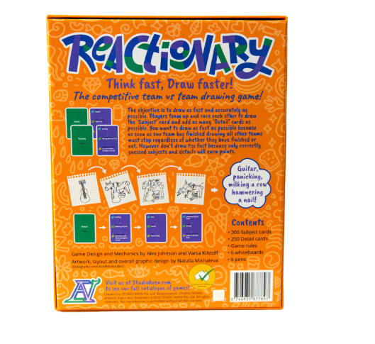 Studio Aven Reactionary Game Board Game