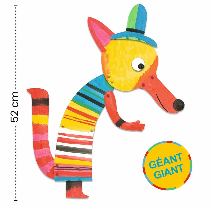 Djeco Fox Family Painting Set Art and Craft