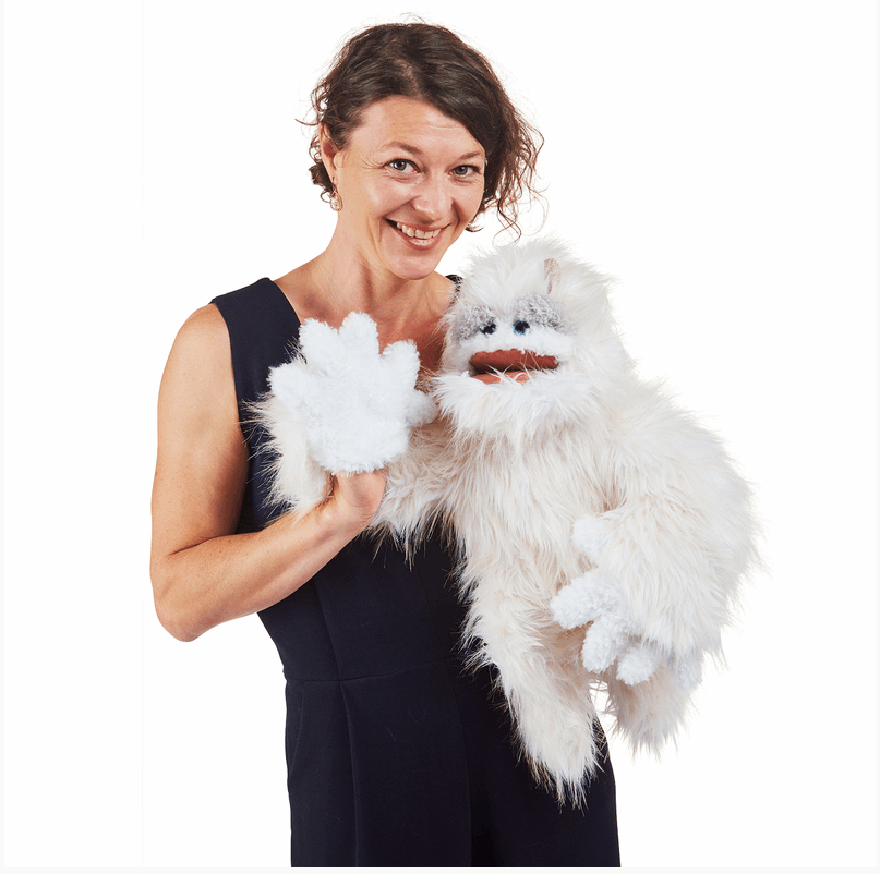 Folkmanis Yeti Puppet hand puppet