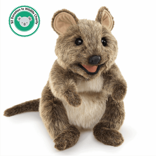 Folkmanis Quokka Puppet hand puppet