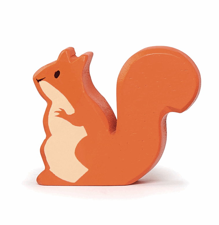 Tenderleaf Red Squirrel Wooden Animal wooden animal