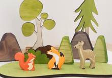 Load image into Gallery viewer, Tenderleaf Red Squirrel Wooden Animal
