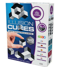 Load image into Gallery viewer, Illusion Cubes by Happy Puzzle Co
