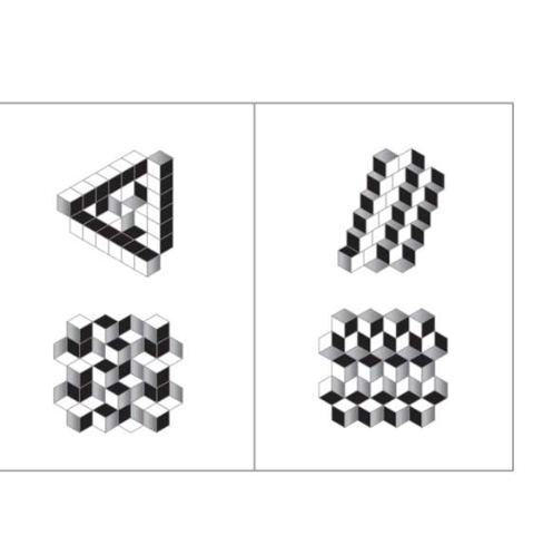 Illusion Cubes by Happy Puzzle Co Board Game