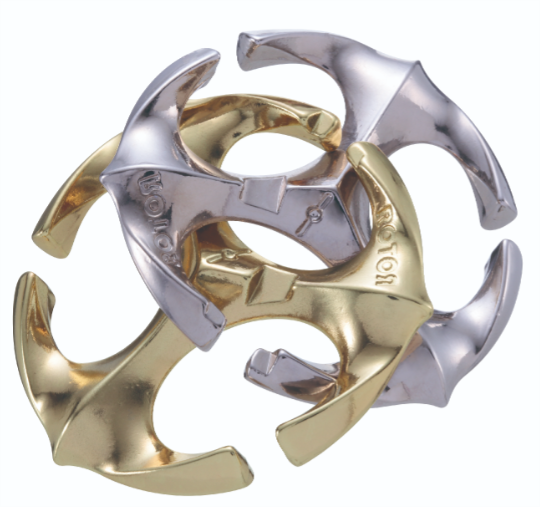 Hanayama Huzzle Cast Rotor Level 5 Puzzle
