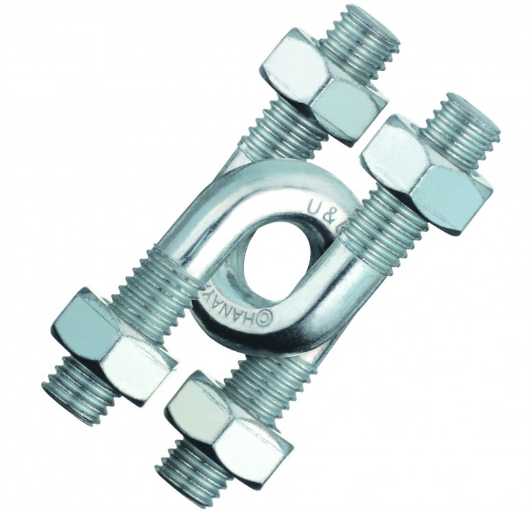 Hanayama Huzzle Cast U & U Level 4 Puzzle
