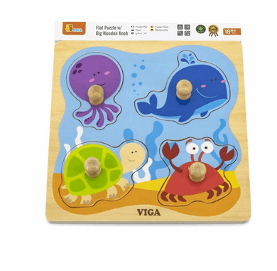 Viga Big Knob Puzzle Sea Creatures puzzle