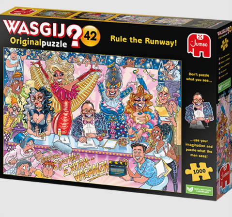 Wasgij Original Puzzle #42 Rule The Runway 1000pc