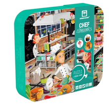 Load image into Gallery viewer, EurekaKids Chef Deluxe Puzzle 150pc
