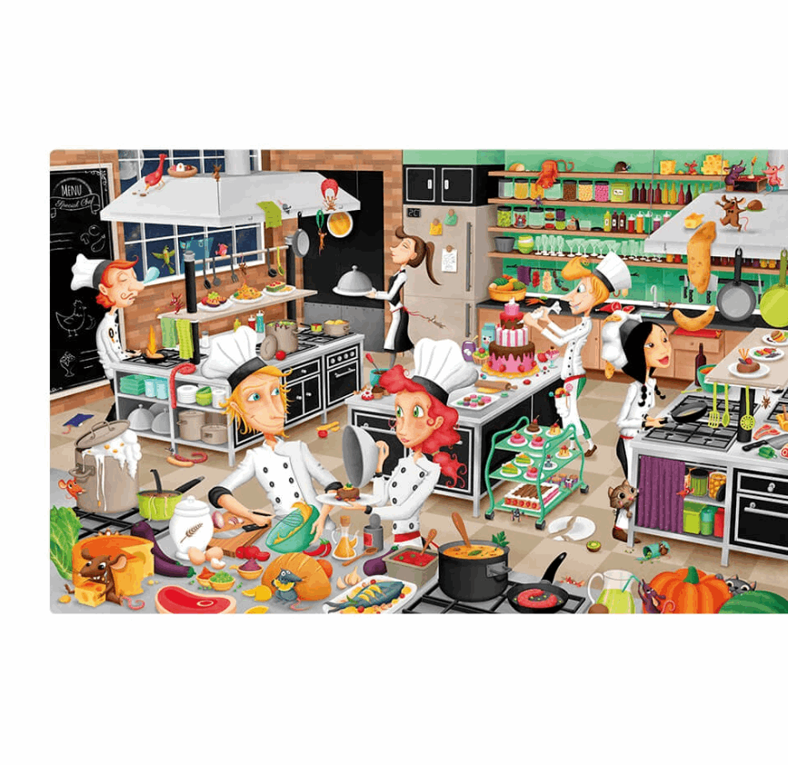 EurekaKids Chef Deluxe Puzzle 150pc Puzzle