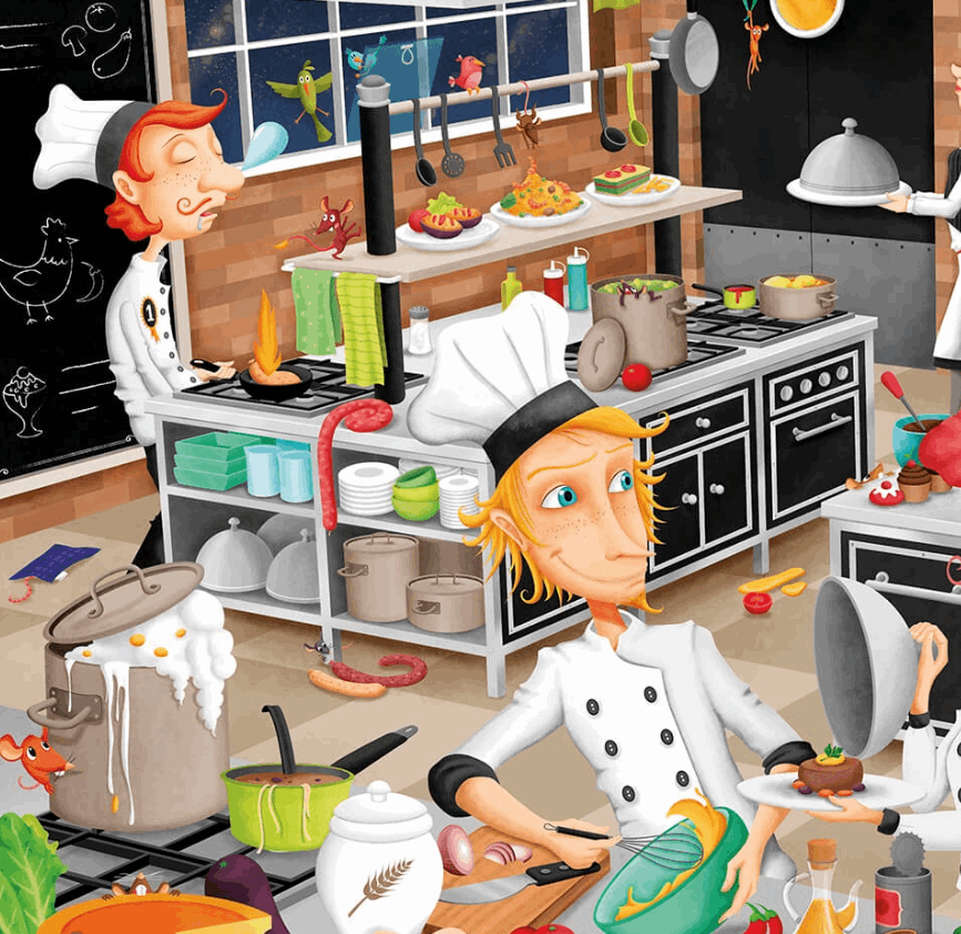 EurekaKids Chef Deluxe Puzzle 150pc Puzzle