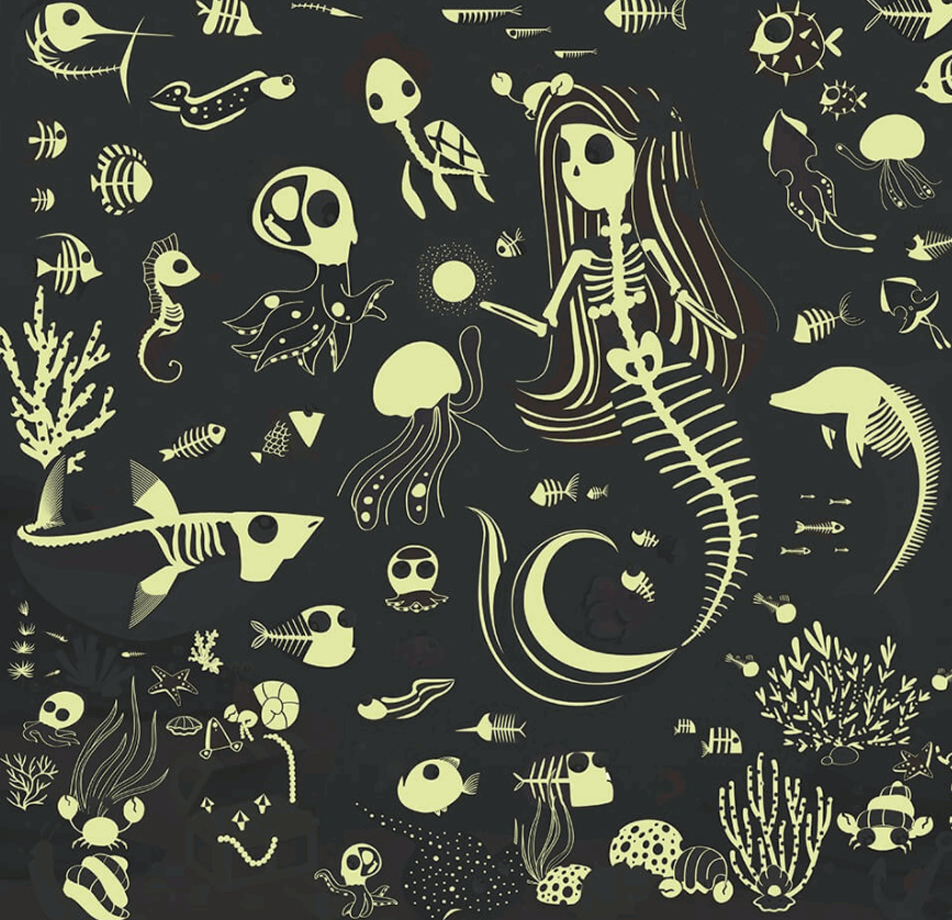EurekaKids Mermaid Treasure Puzzle 100pc puzzle