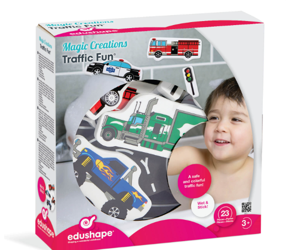 Edushape Magic Creations Traffic Fun Bath Toy