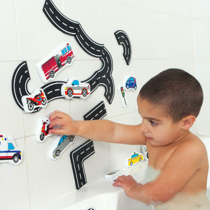 Edushape Magic Creations Traffic Fun Bath Toy
